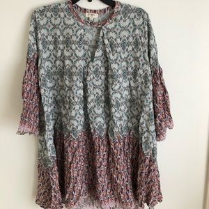 Patterned dress small
